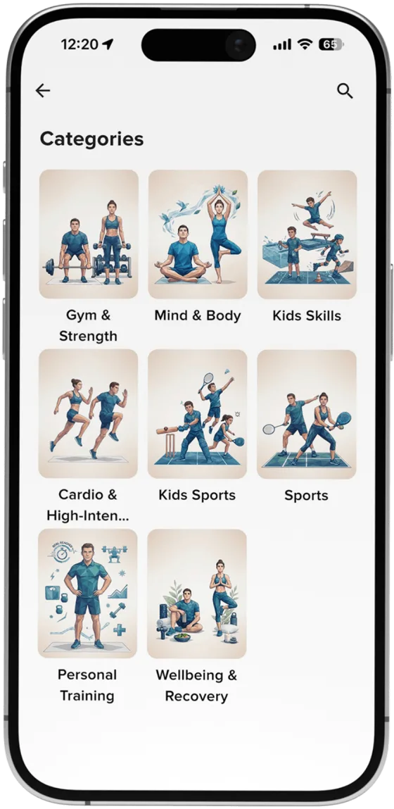 YOLOfit app screen